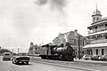 South Australian Railways T class locomotive no225 shunting in Ellen Street, Port Pirie, 22 Aug 1963 (Richard T Horne)