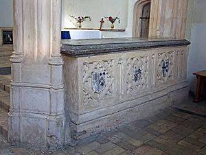 St Mary's Church, Shelton, Norfolk - Tomb chest - geograph.org.uk - 1029372