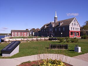 The Dory Shop Museum and Cox's Warehouse in Shelburne, Nova Scotia
