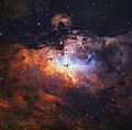 The Eagle Nebula in SHO