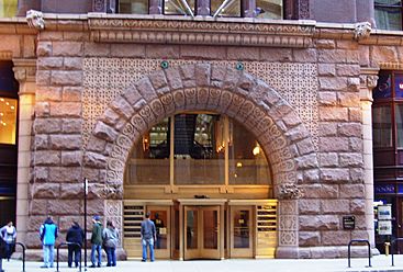 The Rookery 209 South Lasalle Street entrance