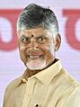 The portrait of CM Shri Nara Chandrababu Naidu