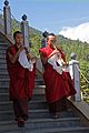 Thimphu-Buddha Dordenma-20-Geleit fuer 68. Erzabt-2015-gje