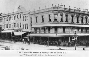 Treasury Hotel, on the corner of George and Elizabeth Streets, Brisbane, 1906f