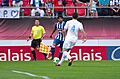 Valais Cup 2013 - OM-FC Porto 13-07-2013 - Lucho et Lucas Mendes