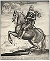 Wenceslas Hollar - Earl of Essex on horseback (State 2)