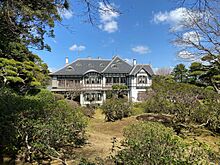 West Japan Industrial Club garden side