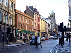 Westgate Road from junction with Fenkle Street (geograph 1694242).jpg