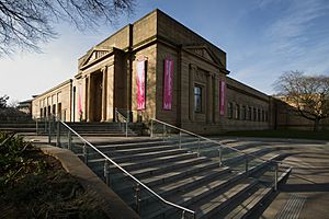 Weston Park Museum, main entrance
