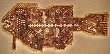 15th century Ychsma textile, Peru