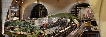 1930s model railway layout, Brighton Toy and Model Museum (~177 Megapixel)