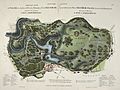 A new and accurate plan of Blenheim Palace - L'Art de Créer les Jardins (1835), pl. 1 - BL