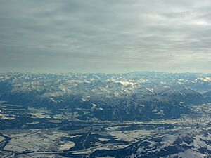 Aerial View of Rhine Valley and Austrial Alps from overhead Mörschwil at 4670 m asl 23.11.2008 13-56-09 23.11.2008 13-56-09.2008 13-56-09