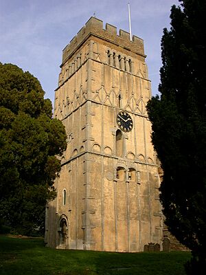 All Saints Church Tower, Earls Barton, Northants - geograph.org.uk - 111348.jpg
