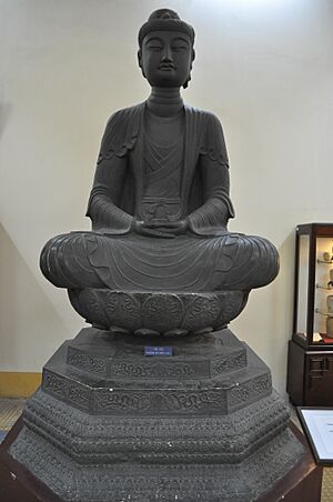 Amitabha, Phat Tick pagoda (Bac Ninh Province) 11th Century (Replica)