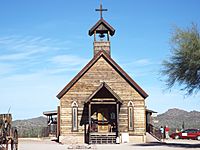 Apache Junction-Goldfield Ghost Town-church