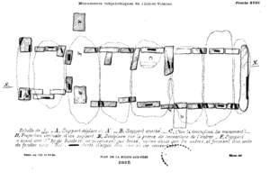 Bézier - Plan de la roche-aux-fées