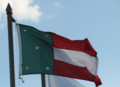 Bandera yucateca en Mérida