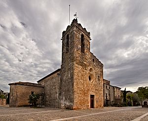 Church of saints Iscle and Victoria, in Bàscara