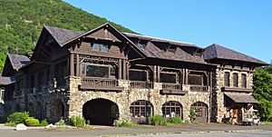 Bear Mountain Inn after reconstruction