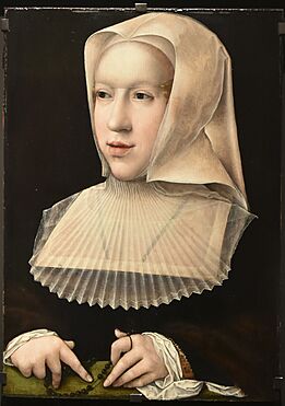 Bernard van Orley (1488-1551) - Margaretha van Oostenrijk - Koninklijk klooster van Brou 25-10-2016 10-05-40