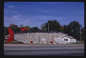Big Fish Supper Club, horizontal view 1, Route 2, Bena, Minnesota LOC 38258827402