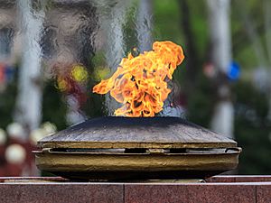 Bishkek 03-2016 img50 Eternal flame at Victory Square