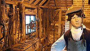 Blackgang Chine sawmill interior
