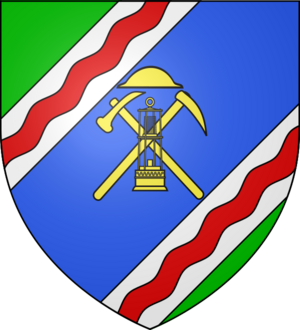 Blason ville fr Noeux-les-Mines (Pas-de-Calais)