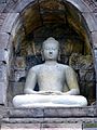 Borobudur - Buddha Statue - 035 Dhyana Mudra, Amitabha (11679385166)
