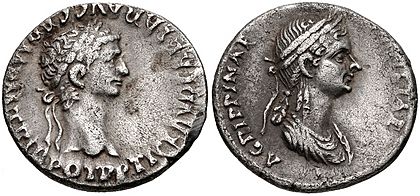 CLAUDIUS & AGRIPPINA RIC I 81-2510311