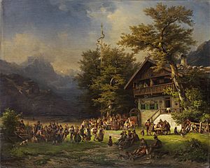 Carl Millner Maibaumfest 1848
