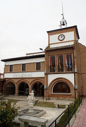 Fresneda de Cuéllar Town hall.