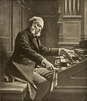 Cesar Franck At Organ