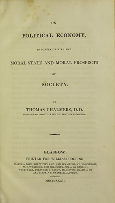 Chalmers - On political economy, 1832 - 5867043
