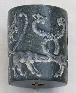 Cylinder seal lions Louvre MNB1167 n2