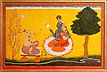Delhi-National Museum-Jayadeva worshipping Radha and Krishna-20131006