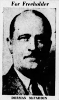 Dorman McFaddin in the Asbury Park Press on August 3, 1939