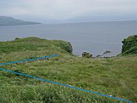 Dun Ringill fence line