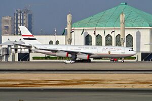 Egyptian Government Airbus A340-200 at Jeddah