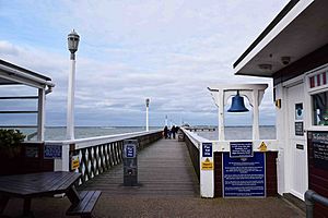 Entrance to Yarmouth Pier, Yarmouth, Isle of Wight - geograph.org.uk - 4559757