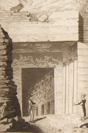 Entrance to one of the Royal Tombs at Thebes