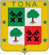 Official seal of Tona, Santander
