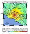 February 1971 San Fernando earthquake intensity USGS