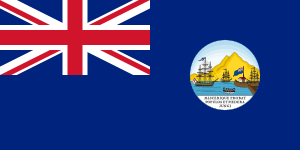Flag of Trinidad and Tobago (1889–1958)