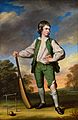 Francis Cotes - The young cricketer (1768)