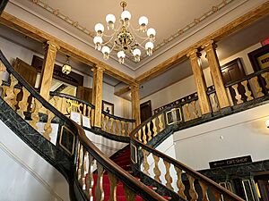 Goodspeed Opera House interior staircase