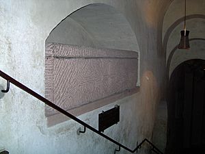 Grab Heinrich V. im Dom zu Speyer
