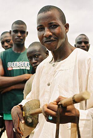 Hausa harpist