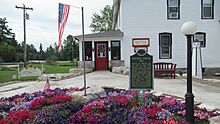 Helmer House (Michigan) historic marker